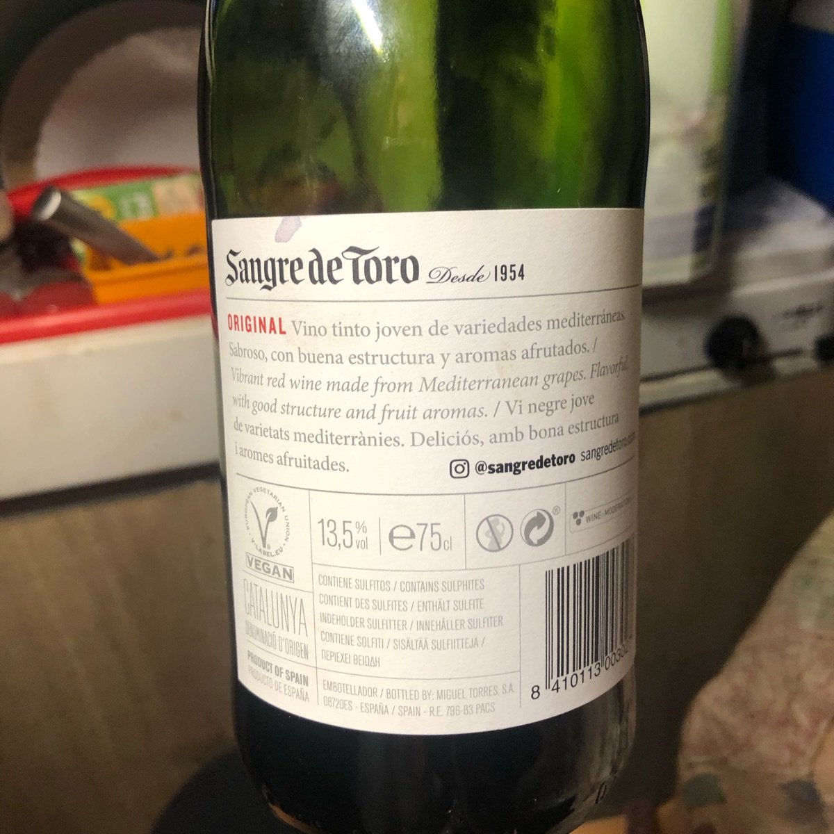 Sangre de Toro Low Alcohol White Wine Reviews abillion