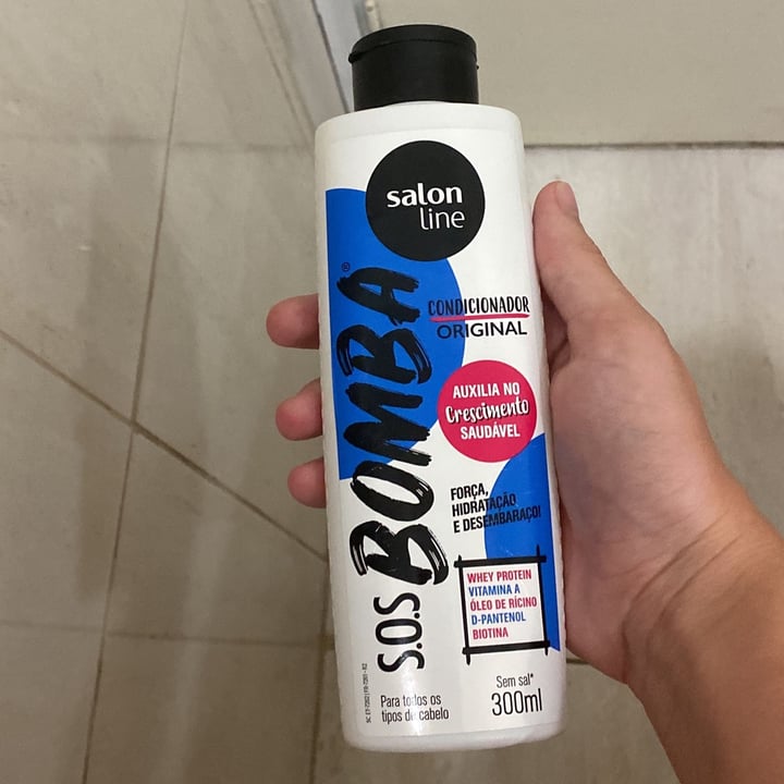photo of Salon line Condicionador SOS Bomba shared by @majupuggina on  25 Oct 2022 - review