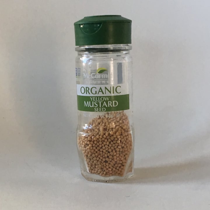 photo of McCormick Yellow mustard seeds shared by @groundturmeric on  30 Sep 2021 - review