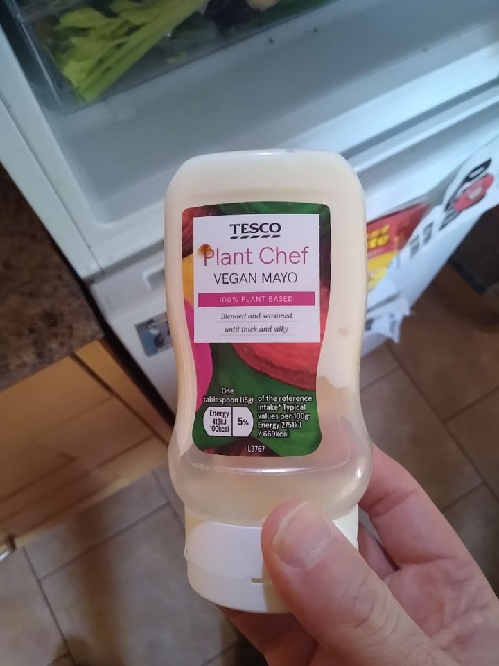 photo of Tesco Plant Chef Vegan Mayo shared by @iainbru on  12 Mar 2020 - review