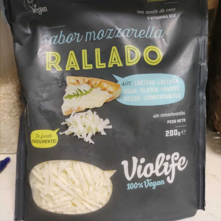 review photo of Violife Queso Rallado sabor a Mozzarella shared by @pauser on 18 Sep 2020 - review