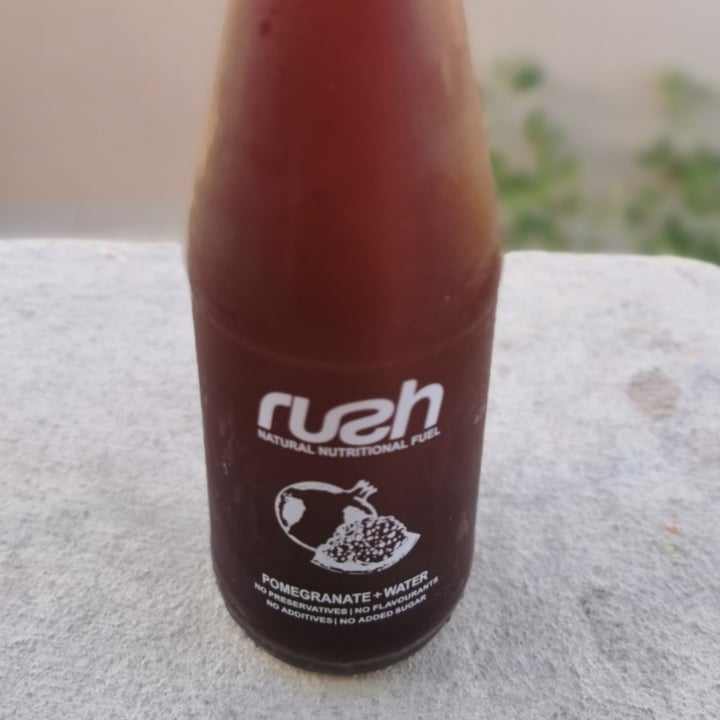 photo of Rush Pomegranate & Water Juice shared by @kapina on  20 Feb 2022 - review