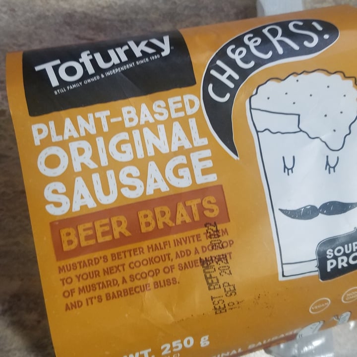 photo of Tofurky Original Sausage Beer Brats shared by @margaricafridays on  19 Oct 2020 - review