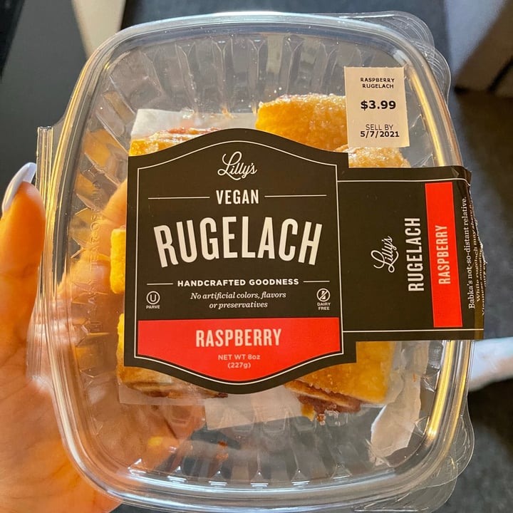 photo of Lilly's Baking Co Raspberry Rugelach shared by @jamiewoodrum on  20 Aug 2021 - review