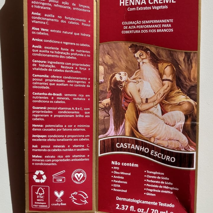 review photo of Surya Brasil Henna Creme shared by @mariatereza on 09 May 2022 - review