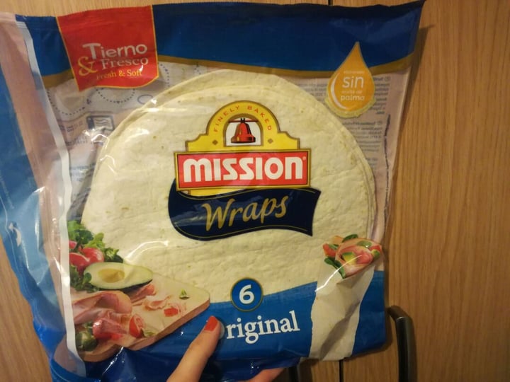 photo of Mission Foods Mission Wraps Original shared by @miriamqtt on  03 Apr 2020 - review
