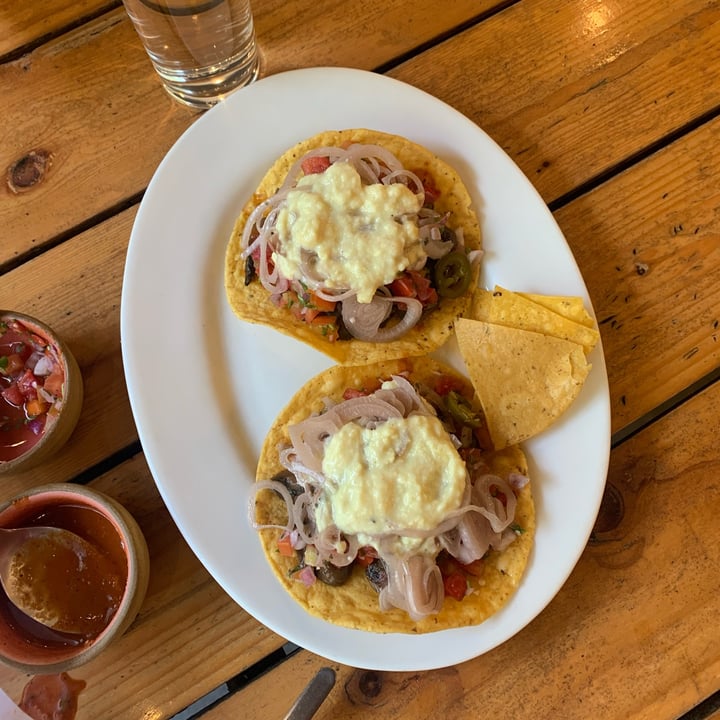 photo of Chinita Real Mexican Food Mushroom Tostadas shared by @pv on  28 Jan 2022 - review