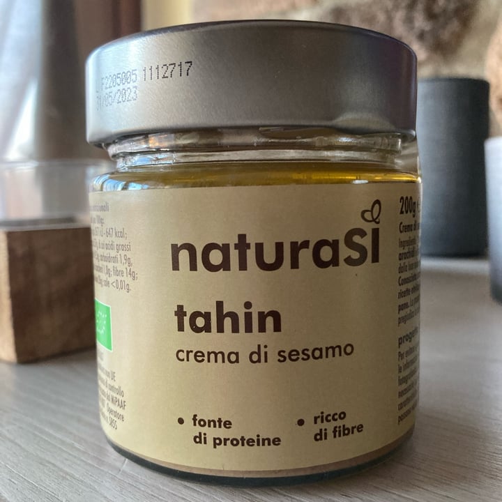 photo of Natura Sì Tahin crema di sesamo shared by @marabel on  30 Aug 2022 - review