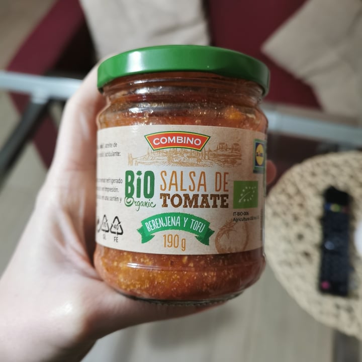 review photo of Combino Bio salsa berenjena y tofu shared by @aripellegrini on 31 Mar 2022 - review