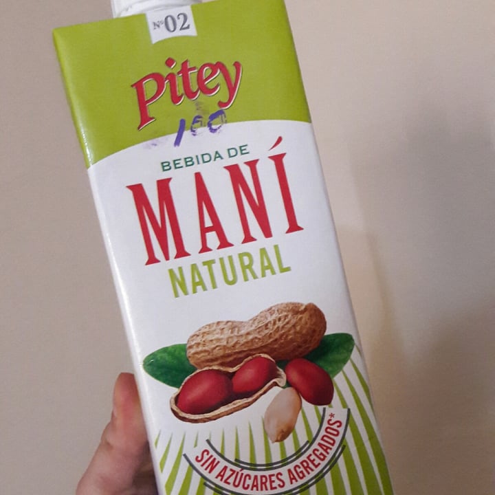 photo of Pitey Bebida De Maní Natural shared by @florluz1 on  23 Feb 2022 - review