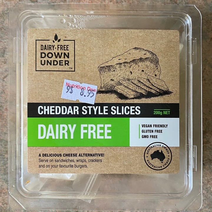 Dairy Free Down Under Cheddar Style Slices Review abillion