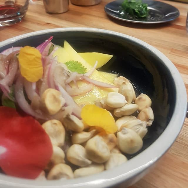 Photo of the dish “Ceviche de girgolas”