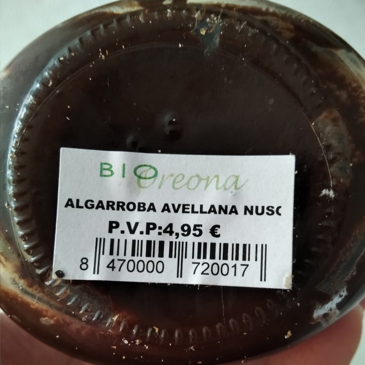 photo of Nuscarobe Crema de algarroba y avellana shared by @kristinamcfield on  13 Sep 2020 - review