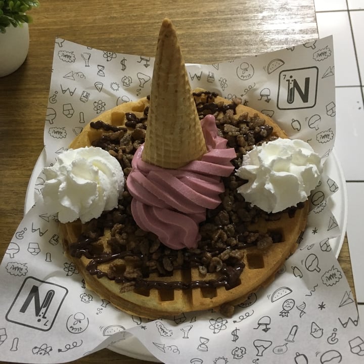 photo of Nicecream Chile waffle con helado shared by @javieras on  04 Jan 2020 - review
