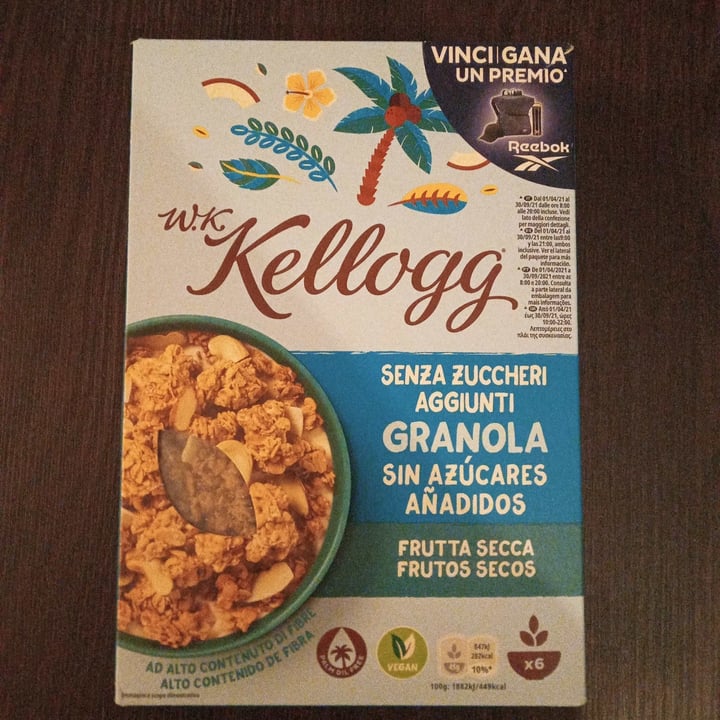 photo of Kellogg Granola proteina vegetal shared by @scape on  16 Nov 2021 - review