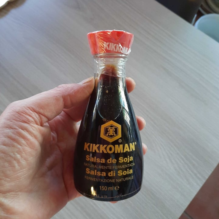 photo of Kikkoman Salsa di soia shared by @paolacrocioni on  14 Aug 2022 - review