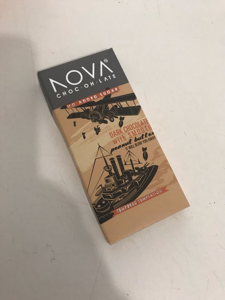 photo of NOVA Dark Chocolate with Smooth Peanut Butter shared by @orilovato on  22 Jul 2019 - review