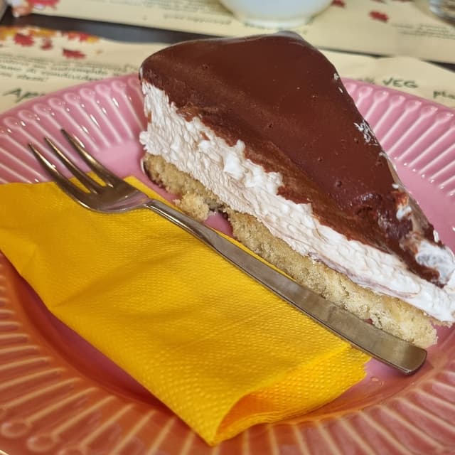 Foto del piatto “Cheesecake al cioccolato senza glutine”