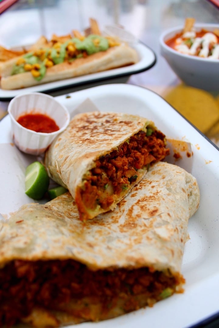 photo of Veggie Smalls Burrito California shared by @dantetercero on  15 Mar 2020 - review