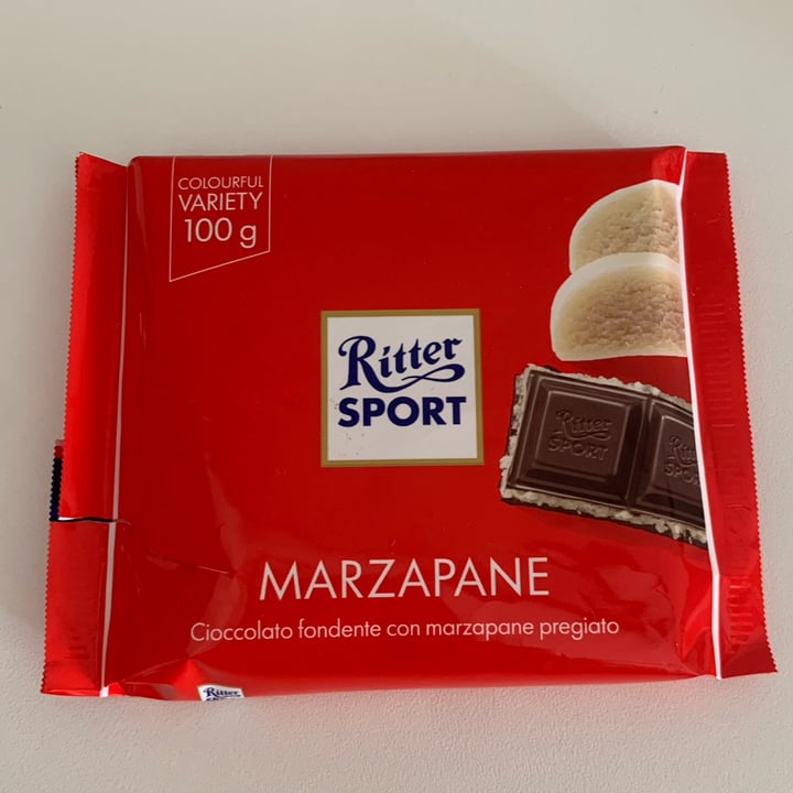 photo of Ritter Sport Marzapane shared by @vegzari on  29 Aug 2022 - review