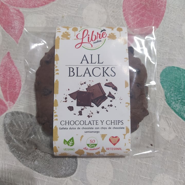 photo of Libre cookies All Black shared by @martineztamg on  09 Jun 2021 - review