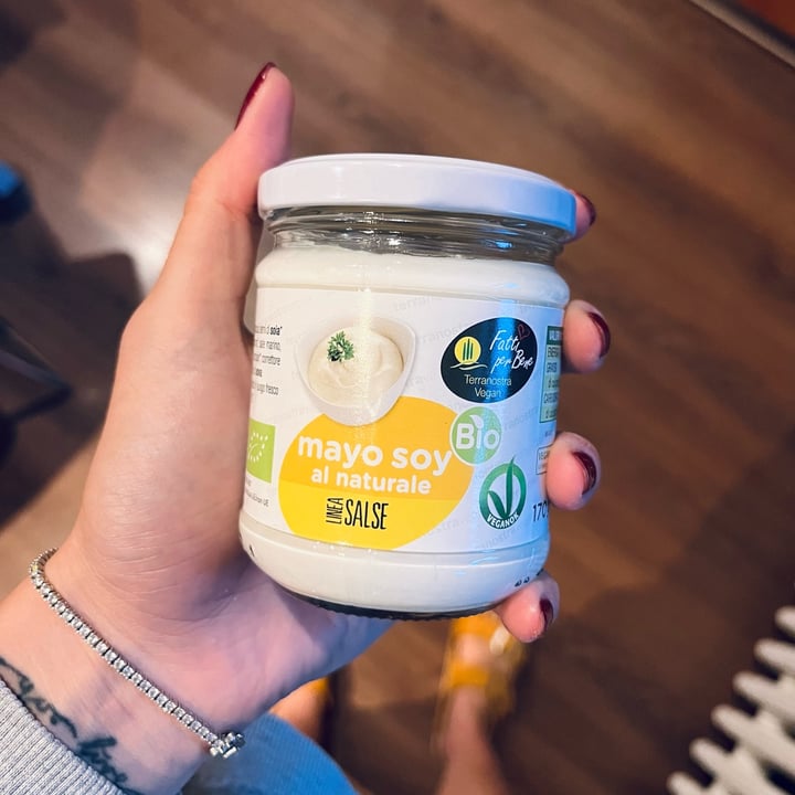 photo of Fatti per bene terranostra vegan Mayo Soy Al Naturale shared by @federicapraderio on  31 May 2022 - review