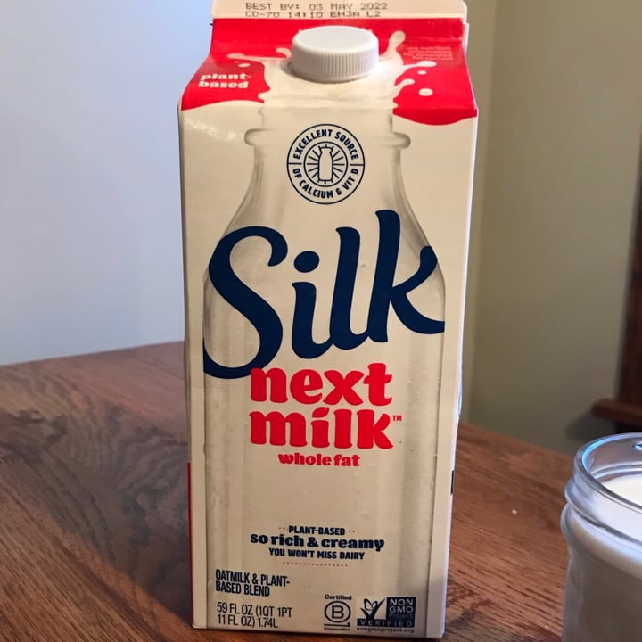 photo of Silk Next Milk shared by @plants on  01 Apr 2022 - review