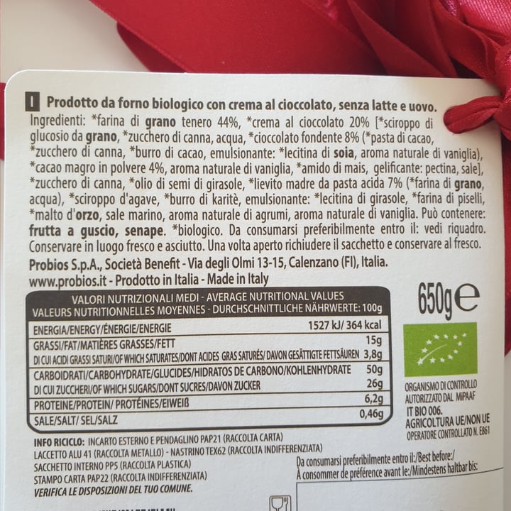 photo of GO vegan! Dolce pasqua vegan Crema al cioccolato shared by @valentinadaferrara on  23 Apr 2022 - review