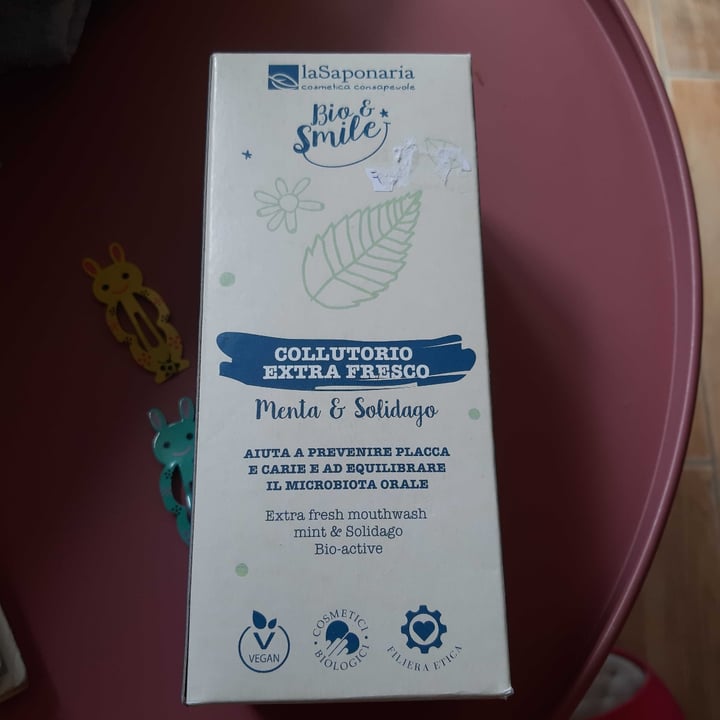 review photo of La Saponaria Collutorio extra fresco Menta e Solidago shared by @miletta72 on 04 Jun 2022 - review