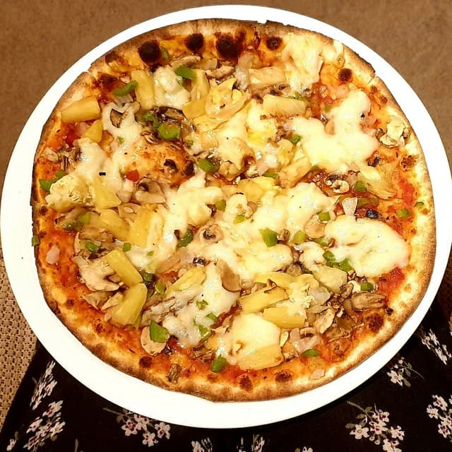 Foto do prato “Vegetarian Pizza”
