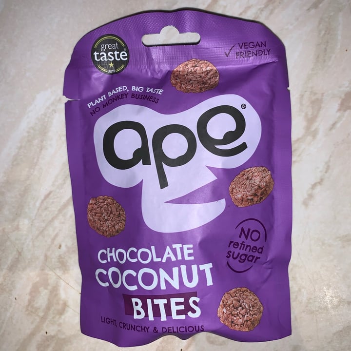 review photo of Ape Chocolate Coconut Bites shared by @aprilknight on 15 Jun 2021 - review