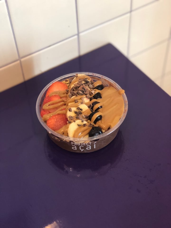photo of Project Açaí Vegan snickers açai bowl shared by @wildvegann on  11 Feb 2019 - review