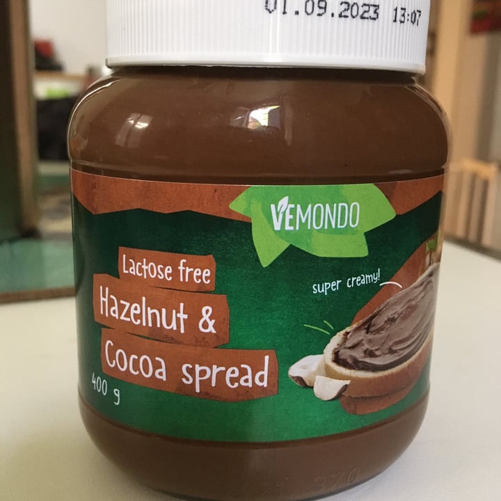 photo of Vemondo  crema spalmabile al cioccolato shared by @marghecassius on  14 Aug 2022 - review