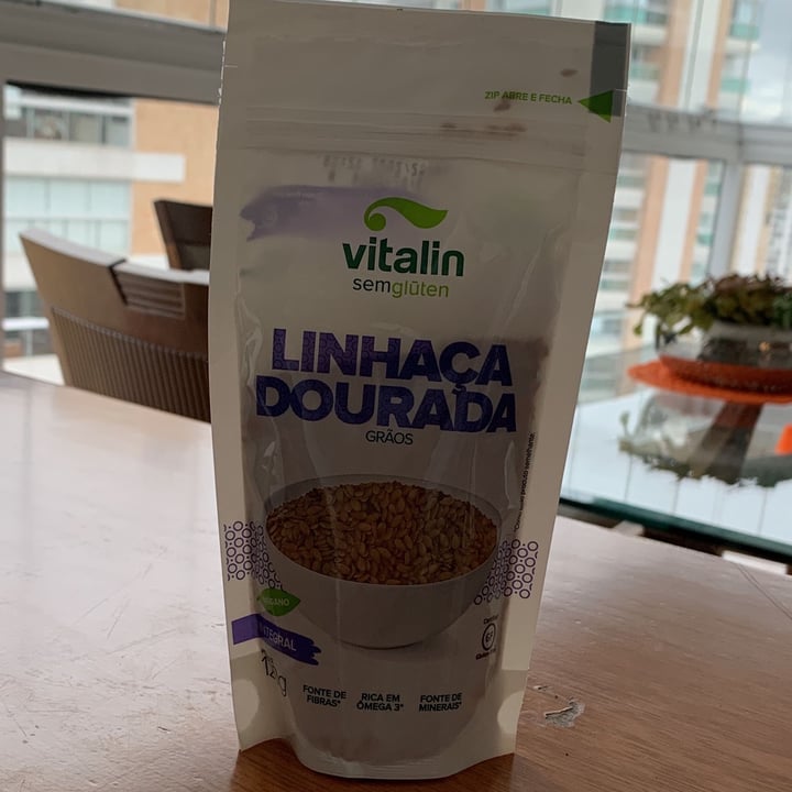 review photo of Vitalin Linhaça dourada shared by @adrianarbrites on 10 Jun 2022 - review