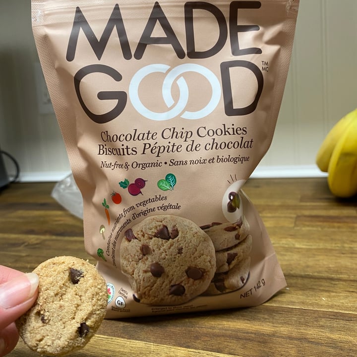 review photo of Made Good Chocolate chip cookies shared by @kendrapirson on 17 Dec 2021 - review