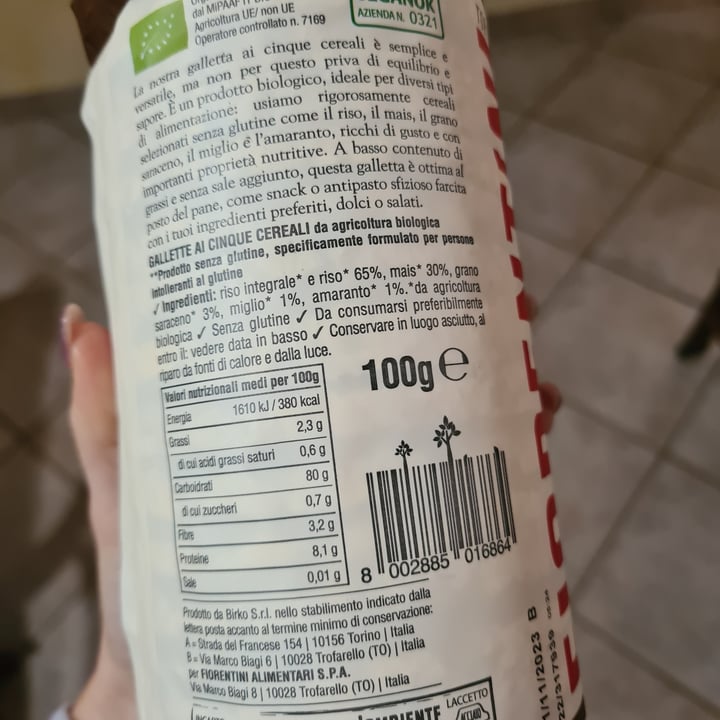 review photo of Fiorentini Gallette Bio 5 Cereali shared by @alessiad on 09 Dec 2022 - review