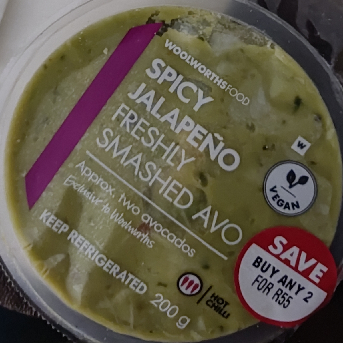 Woolworths Food spicy jalapeño freshly smashed avo Reviews abillion