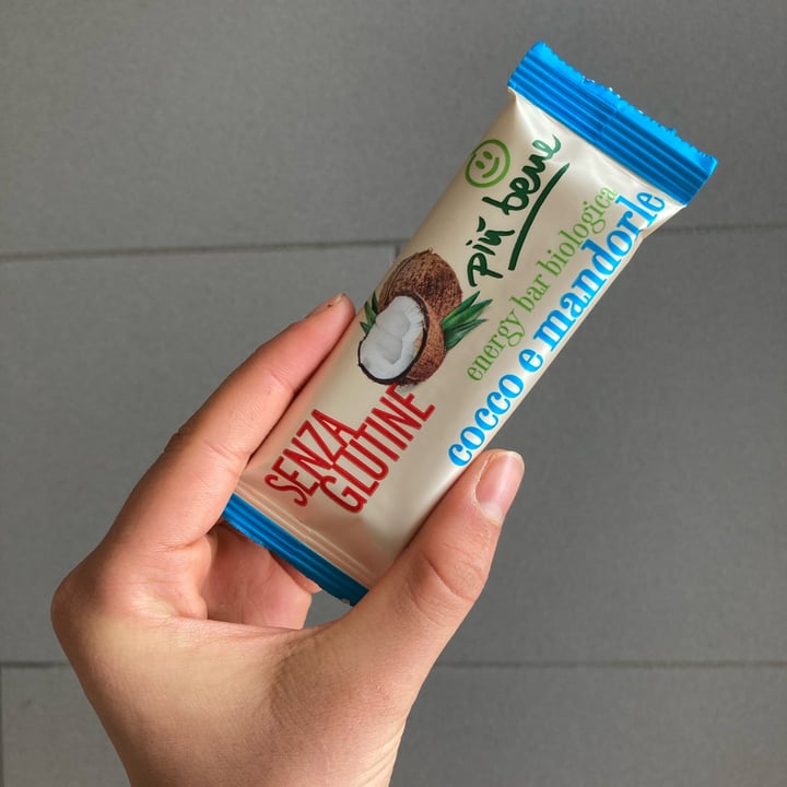 review photo of Piú bene Energy bar cocco e mandorle shared by @madebymaya on 02 Jun 2022 - review