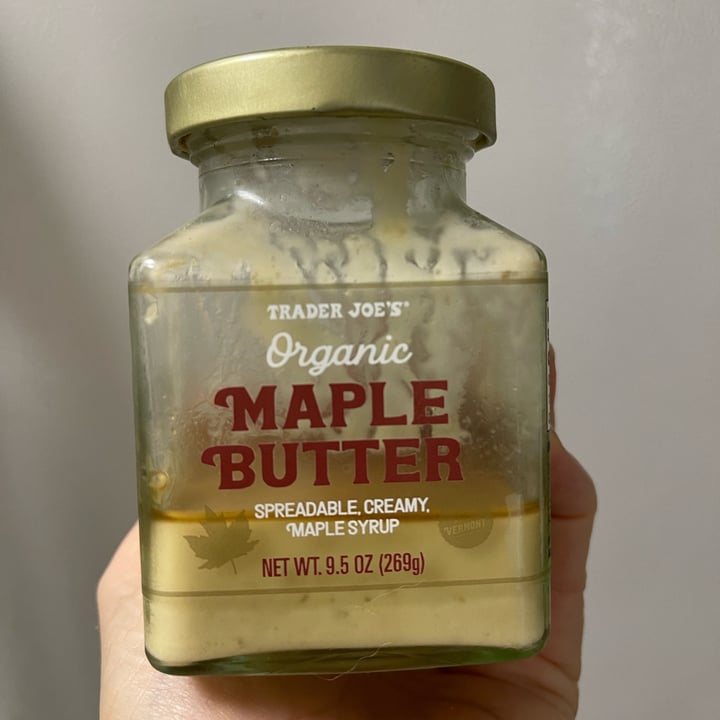 photo of Trader Joe's Organic Maple butter shared by @triciaa on  22 May 2022 - review