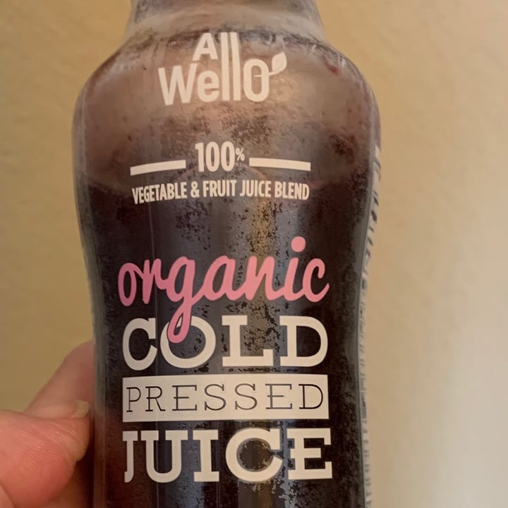 photo of All Wello Organic Cold Pressed Juice Berry Delight shared by @onehungryvegan on  12 May 2021 - review