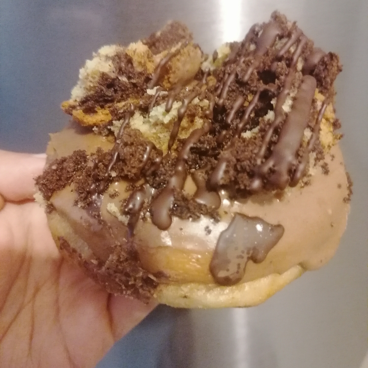 Grumpy & Runt Little Deli & Donuts Choc Marble Cake Dark Choc Reviews