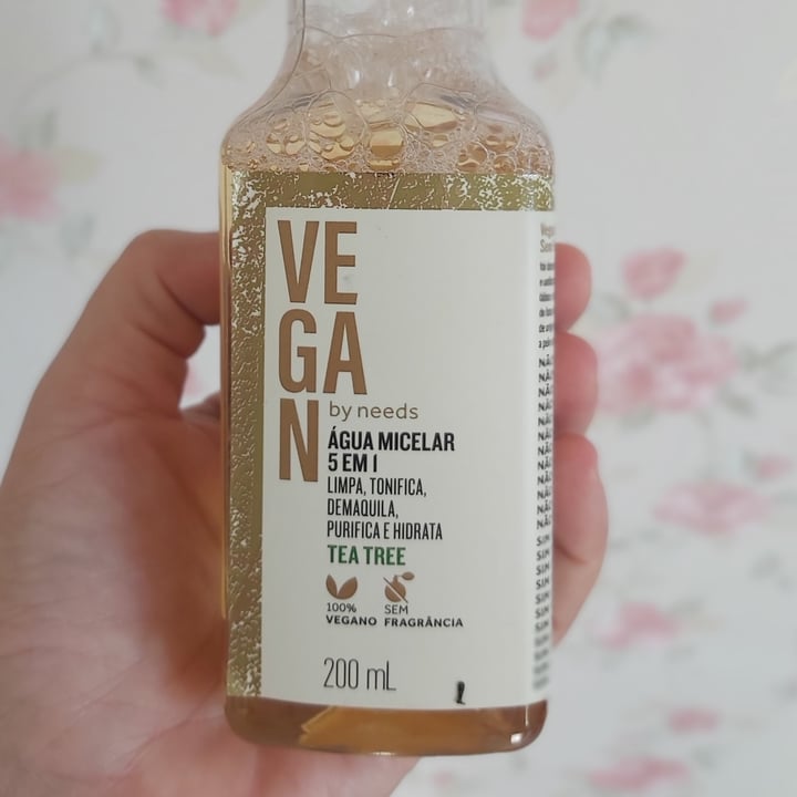 photo of Vegan by Needs Água Micelar 5 em 1 Tea Tree shared by @milaloss on  17 Apr 2022 - review