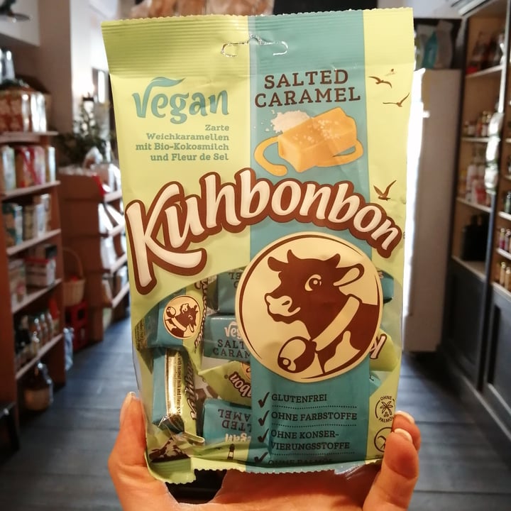 photo of Kuhbonbon Kuhbonbon Salted Caramel shared by @tobioveganshop on  02 Apr 2022 - review