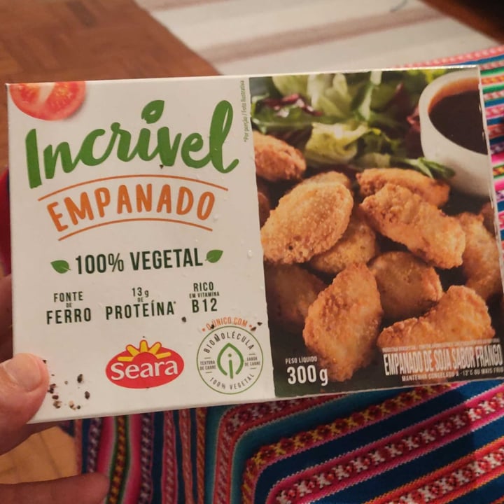 review photo of Incrível - Seara Empanado de Frango shared by @helgacarolina on 27 Sep 2022 - review