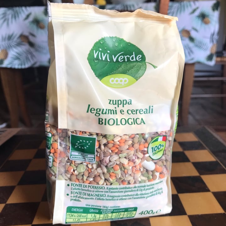 review photo of Vivi Verde Coop Zuppa Legumi E Cereali shared by @montezuma on 03 May 2022 - review