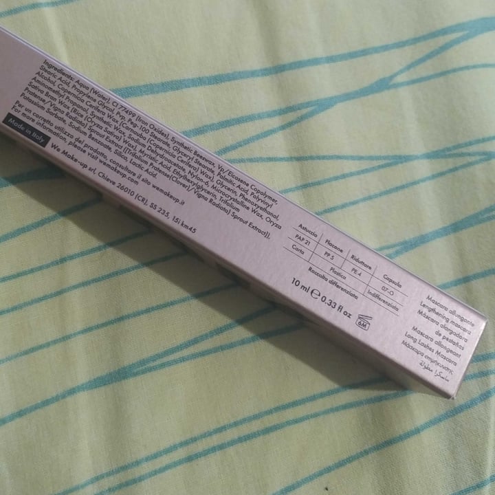 photo of Wemakeup Very Mascara shared by @vegarebel on  15 Apr 2022 - review