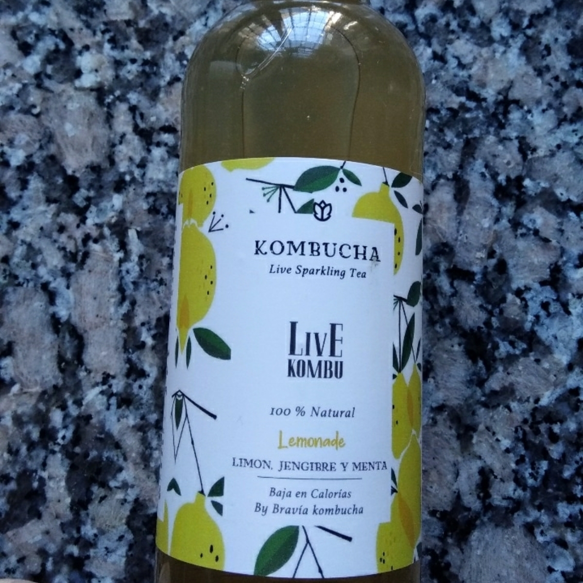 Live kombu Kombucha de limon jengibre y menta Reviews abillion