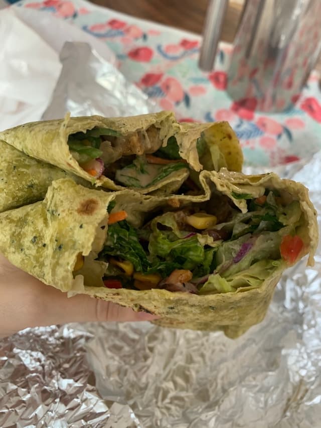 Photo of the dish “Smokey Southwest Tempe Wrap”
