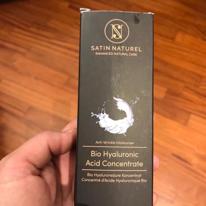 review photo of Satin naturel Bio Hyaluronic Acid Concentrate shared by @rebeccaveg on 02 Dec 2021 - review