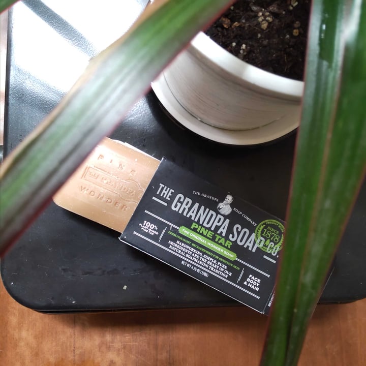 photo of The Grandpa Soap Co. Pine Tar Soap shared by @levnagev on  08 Jul 2022 - review